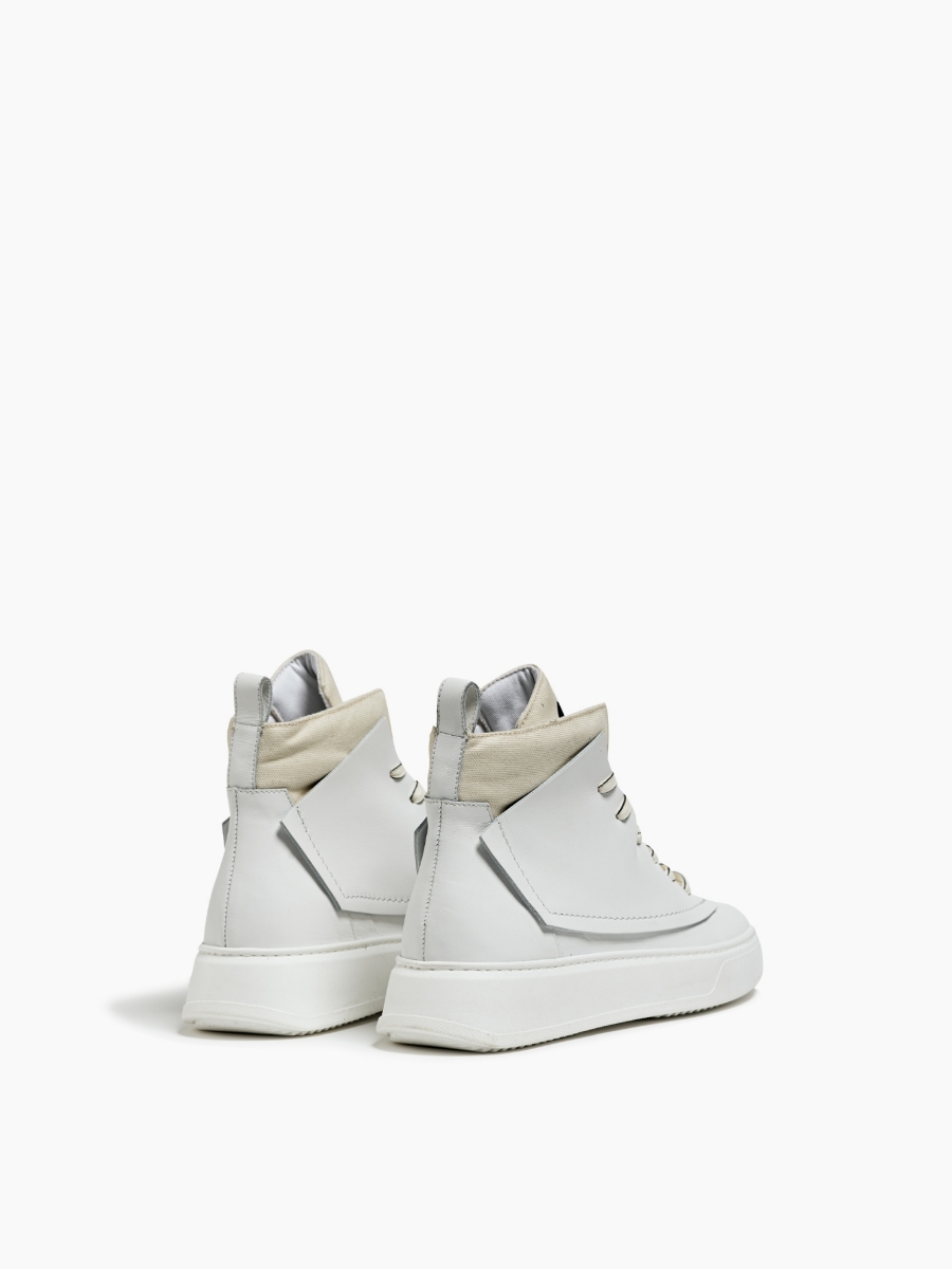 Picture of ANKLE SHOES BOVARO/ALANO WHITE/SAND 